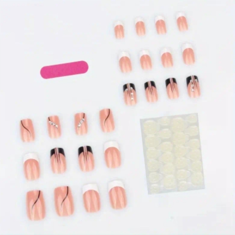 2/$16 Rhinestone Press On Nails - Picture 9 of 11